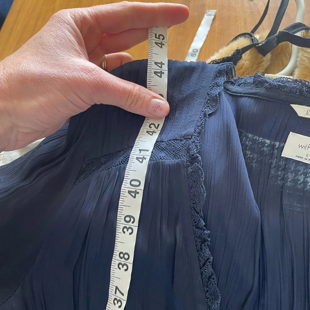 Wilfred Navy Blue Midi Dress - Picture 10 of 16